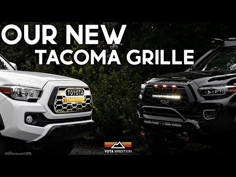 Видео: Лучшая решётка Tacoma? Установка и обзор передней решётки V2 Pro | Tacoma (2016–2023)