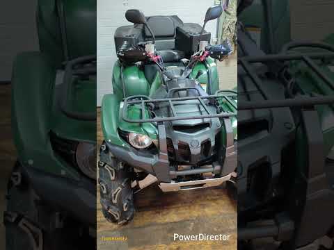 Видео: -Гаражка- Yamaha Grizzly 750 на установке доп оборудования.
