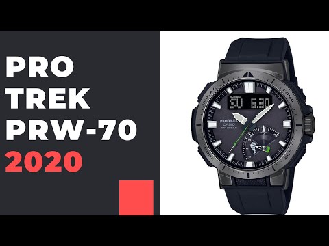 Видео: НОВИНКА 2020! CASIO PRO TREK PRW-70Y-1E