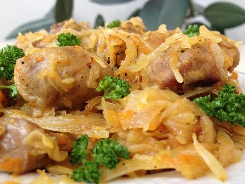 Видео: Тушеная Капуста с Мясом (Бигус) - Это Вкусно!!! | Cabbage with Meat