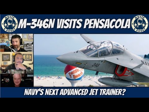 Видео: ВМС США присматриваются к учебному самолёту M-346N в Пенсаколе | Отзывы пилотов-истребителей