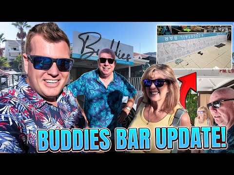 Видео: ОНИ НЕ МОГЛИ ПОВЕРИТЬ! 😱 ТУР ПО РЕКОНСТРУКЦИИ Buddies Bar в Лос-Кристианос, Тенерифе!