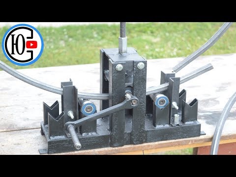 Видео: Делаем ТРУБОГИБ!!! Homemade METAL BENDER!