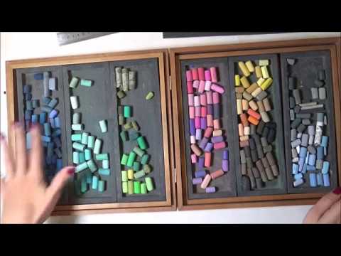 Видео: Походный набор пастели для пленэра