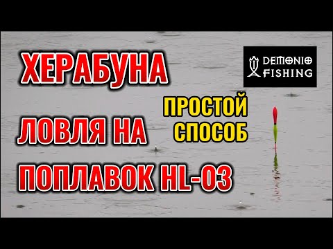 Видео: Ловля на поплавок для Херабуны HL 03 ДВА НА ДНЕ. Работа поплавка и поклевки крупным планом.