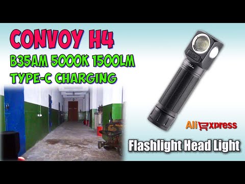 Видео: Convoy H4 B35AM 5000K ♦ Обзор, замеры, ночные тесты. Night Tests. Full  review.