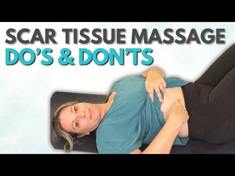Видео: Массаж рубцовой ткани после гистерэктомии: что можно и чего нельзя делать