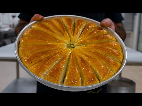 Видео: Легендарная пахлава Антеп готовится именно так! / Тц Пахлава, десерты "Антеп"