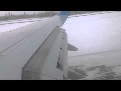 Видео: Fly Dubai: Посадка в аэропорту Борисполь