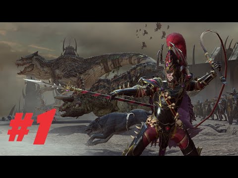 Видео: Total War: Warhammer 2. # 1. Ракарт. Прохождение на Легенде.