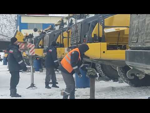 Видео: Крайняя смена,ставим технику (1)