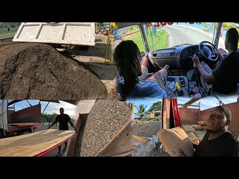 Видео: Доставка тонн песка и цемента на Ямайку! 🇯🇲💪 Настоящая суета