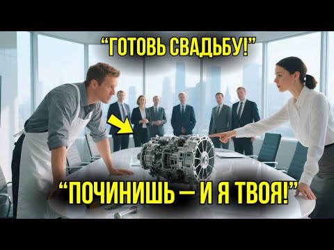 Видео: "Починишь Этот Двигатель – ВЫЙДУ ЗА ТЕБЯ" – Рассмеялась Миллионерша, Но Простой Механик...