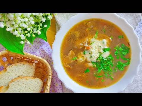 Видео: Суп из Сушеных БЕЛЫХ ГРИБОВ! Самый Вкусный Рецепт ПОСТНОГО СУПА (грибная юшка)! Наваристый, Арома...