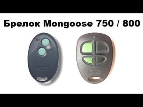 Видео: Брелок Mongoose 750 / 800