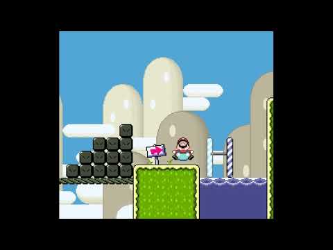 Видео: Super Plinko World (V1.4) (2025) | Прохождение | SMW Romhack