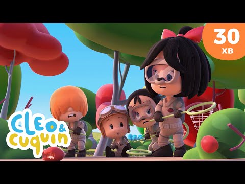 Видео: Клео та Кукiн 👻 Мисливці на привидів 👻 Улюблені дитячі мультики 🎬 Cleo & Cuquin
