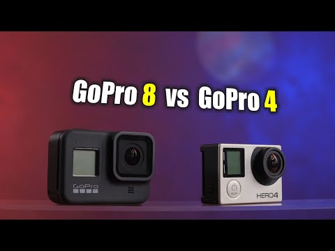 Видео: Обзор и тесты GoPro Hero 8 vs GoPro Hero 4 Black