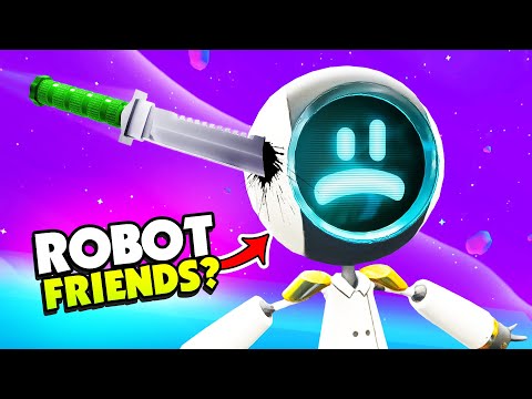 Видео: Остановка времени и спасение моих друзей-роботов в виртуальной реальности — Time Stall VR