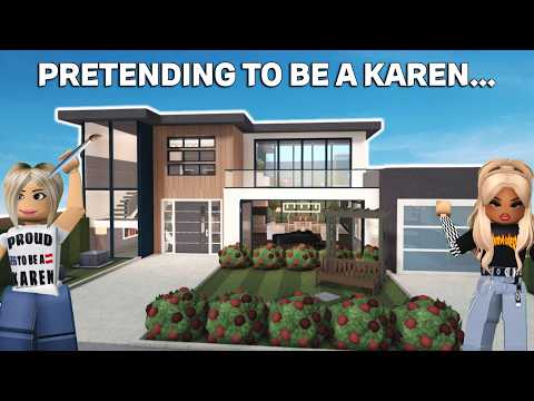 Видео: Я вела себя как Карен, а затем построила дом ее мечты в Блоксбурге.