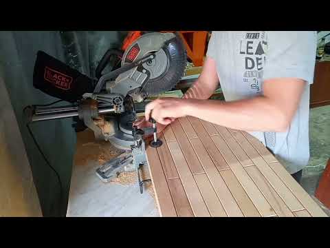 Видео: ЖУРНАЛЬНЫЙ СТОЛИК ИЗ ДУБОВЫХ ЛАМЕЛЕЙ.