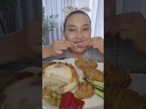 Видео: Моя работа/ Отношения с коллегами/Мукбанг/Курица в соли/Картофель с салом