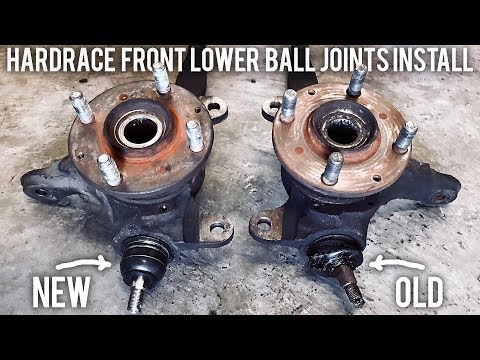 Видео: Замена нижнего переднего шарового шарнира Civic
