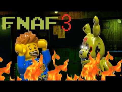 Видео: Lego Five Night’s At Freddy’s 3 | collab with @Ashly_store1987 | Лего Пять Ночей у Фредди 3