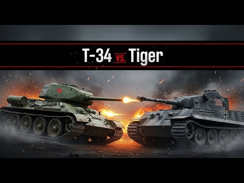Видео: КУРСКАЯ БИТВА: Т-34 против «Тигров» — Столкновение титанов (Полный документальный фильм)