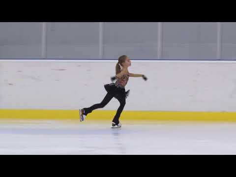 Видео: Мирослава Морозова, 1 юношеский, 8 лет.