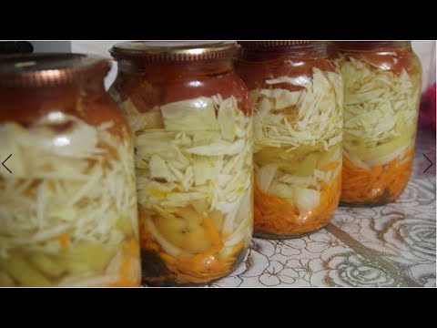 Видео: ПЕРЕПРОБОВАЛА КУЧУ РЕЦЕПТОВ, А ЛУЧШЕ ЭТОГО НЕ НАШЛА! АССОРТИ С КАПУСТОЙ. В АВТОКЛАВЕ. 29.08.20