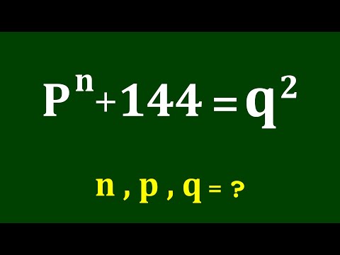 Видео: Хорошая задача по алгебре | Математическая олимпиада | Можете ли вы решить ее относительно n, p и q?