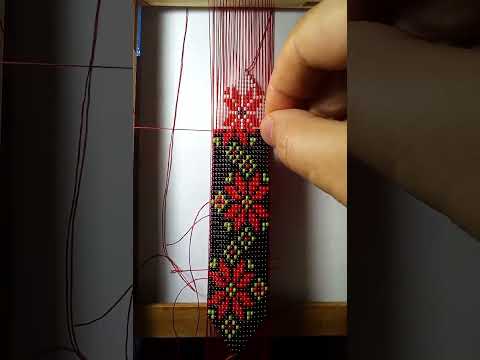 Видео: 36 Одночасне виконання двох браслетів‐оберегів Квітка(Алатир).#jwellery #handmade #flowers #bracelet