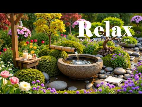 Видео: Расслабляющая музыка + звуки бамбуковой воды 🌿 Избавьтесь от стресса, тревоги и депрессии | Успок...
