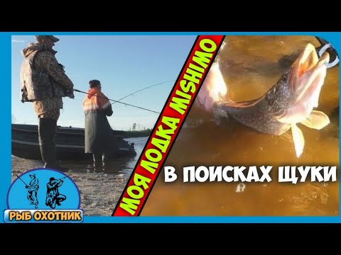 Видео: Очередной выход на моей новой лодке MISHIMO FAMILY LITE 370 В поисках щуки на севере.