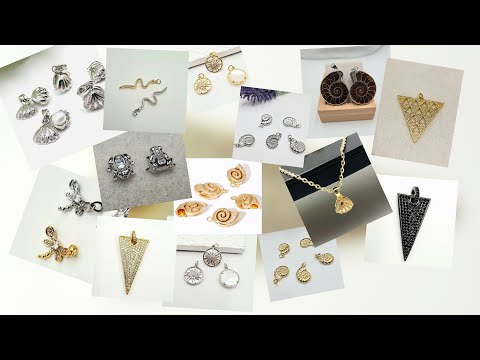 Видео: Подвески для бус, браслетов и цепочек.