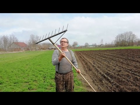 Видео: Сделал ручные грабли для сена. Скоро УЖЕ сенокос.