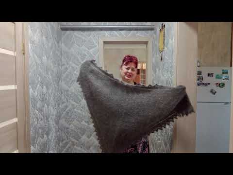 Видео: Пуховый Плед, косынка, ажур,7 ноября 2025 г.