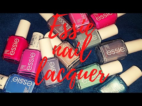 Видео: Мои новенькие лаки Essie , с примеркой!