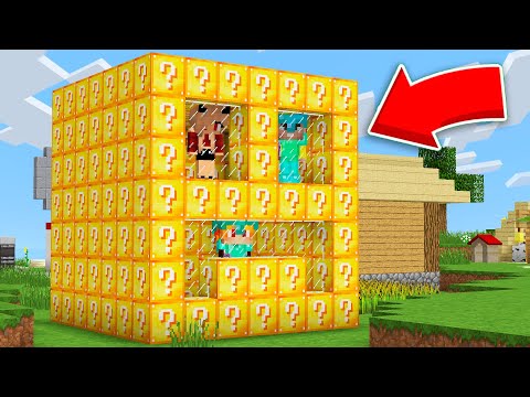 Видео: ОГРОМНЫЙ ЛАКИ БЛОК СЪЕЛ МОИХ ДЕТЕЙ В МАЙНКРАФТ ! Алексбой Minecraft