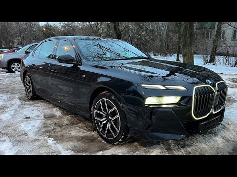 Видео: BMW 7 2023г, 4.0d, 286лс, 25.000км, цена 14.500.000 рублей .