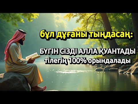 Видео: 💖Бүгін сізді Алла қуантады, дұға қосулы болсын, нәтижесінкөресіз💖 #duaforrizq 