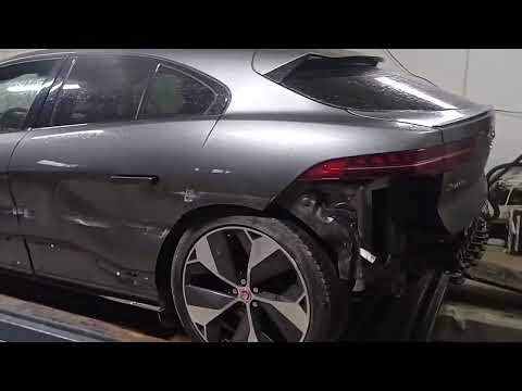 Видео: Рихтування алюмінію Jaguar I-Pace