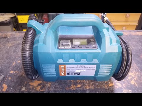 Видео: Аккумуляторный компрессор Sturm! CAC1801