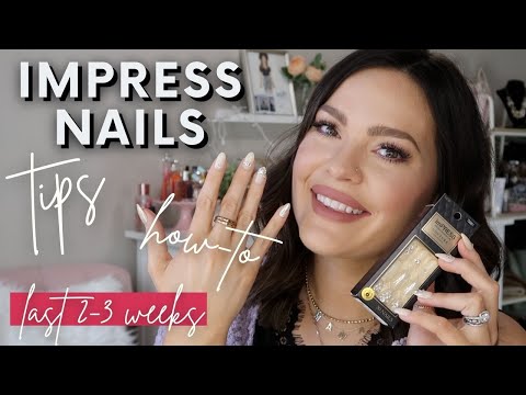 Видео: Ногти ImPRESS | Практические советы | Советы, как сохранить маникюр до 3 недель