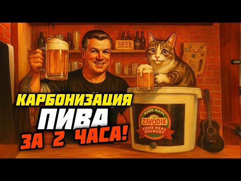 Видео: Как быстро и качественно закарбонизировать пиво