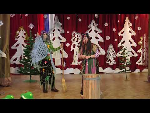 Видео: Новый год в начальной школе. Новогодние приключения Федота  Стрельца.