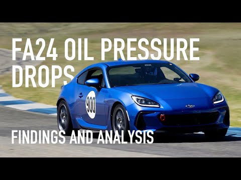 Видео: Демонстрация потери давления масла BRZ/GR86 FA24