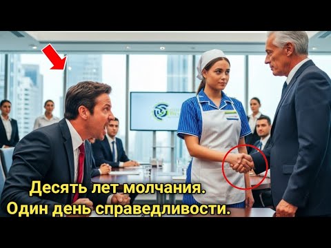 Видео: «Десять лет она мыла полы молча, пока один день не показал, кто здесь настоящий хозяин»