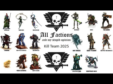 Видео: [Kill Team] Все фракции Kill Team за 40 минут